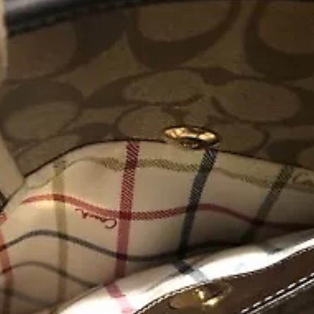 Coach 2 In 1 Handbag, includes a Coach organizer!! - Picture 8 of 8